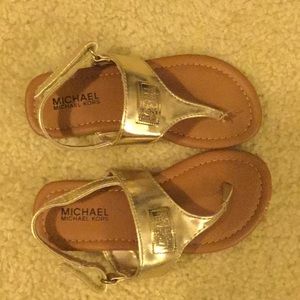 Micheal Kors girls sandals size 9